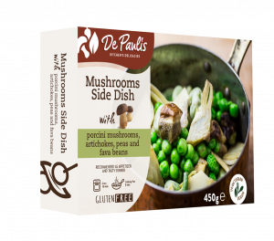 Vegan Mix with Porcini Mushrooms , Artichokes , Peas and Fava Beans